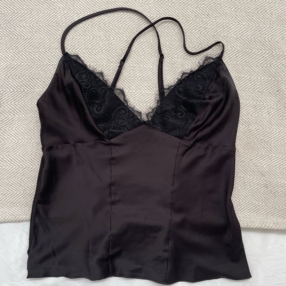 Silk and Lace Top - Picture 3 of 3